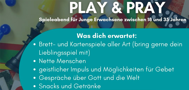 Play and Pray Event